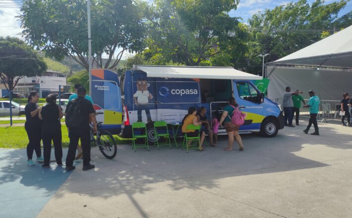 Copasa marca presença em evento do Governo do Estado em Araxá e Uberaba