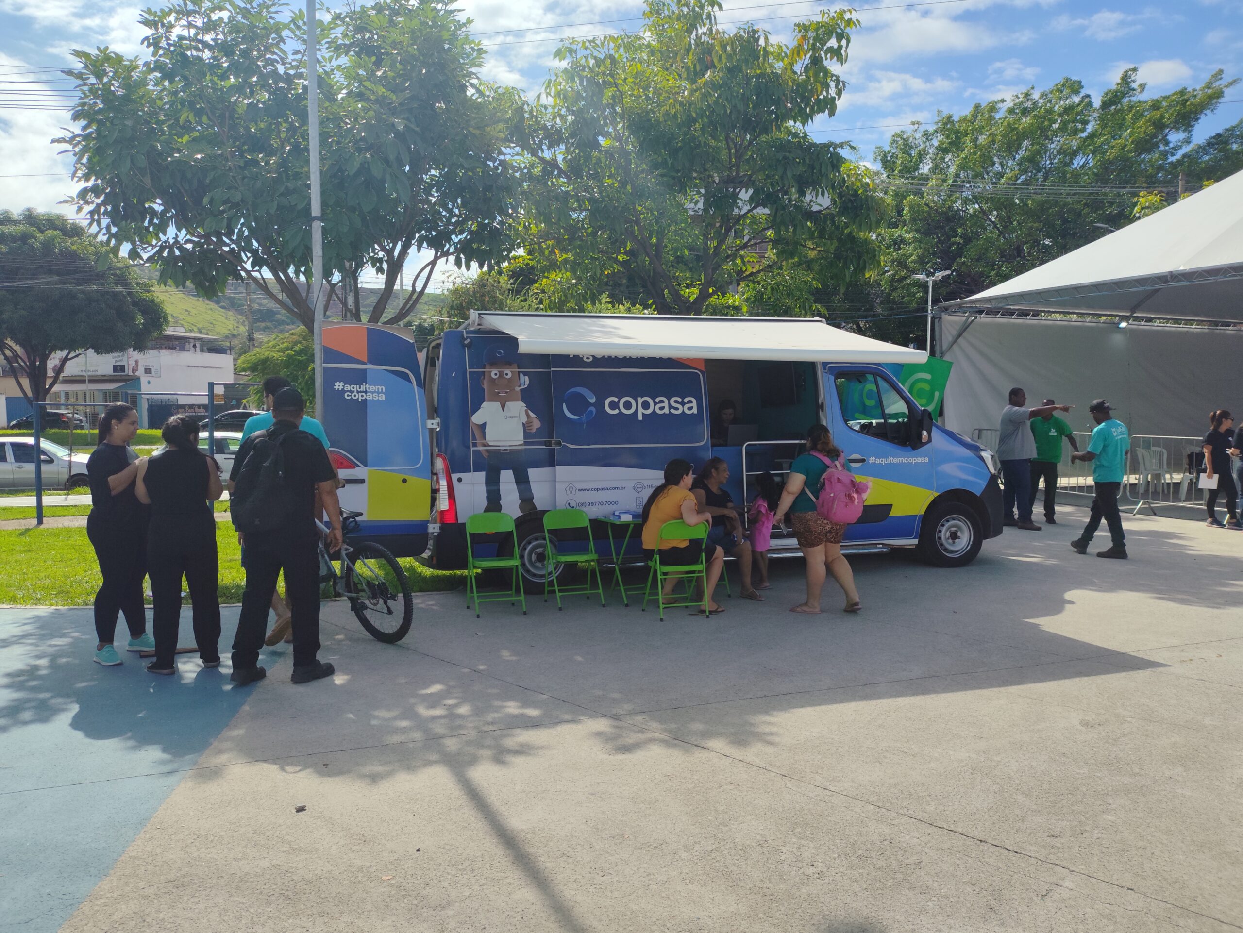 Copasa marca presença em evento do Governo do Estado em Araxá e Uberaba