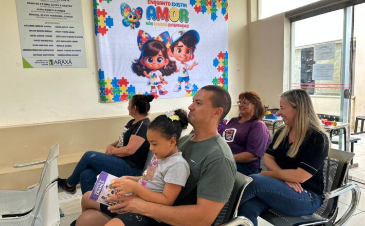 Unidades de saúde de Araxá promovem ações do Abril Azul com foco na conscientização sobre o autismo