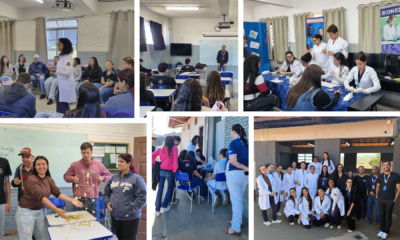 Projeto UNIARAXÁ nas Escolas leva saúde, educação e cidadania a estudantes de Pratinha