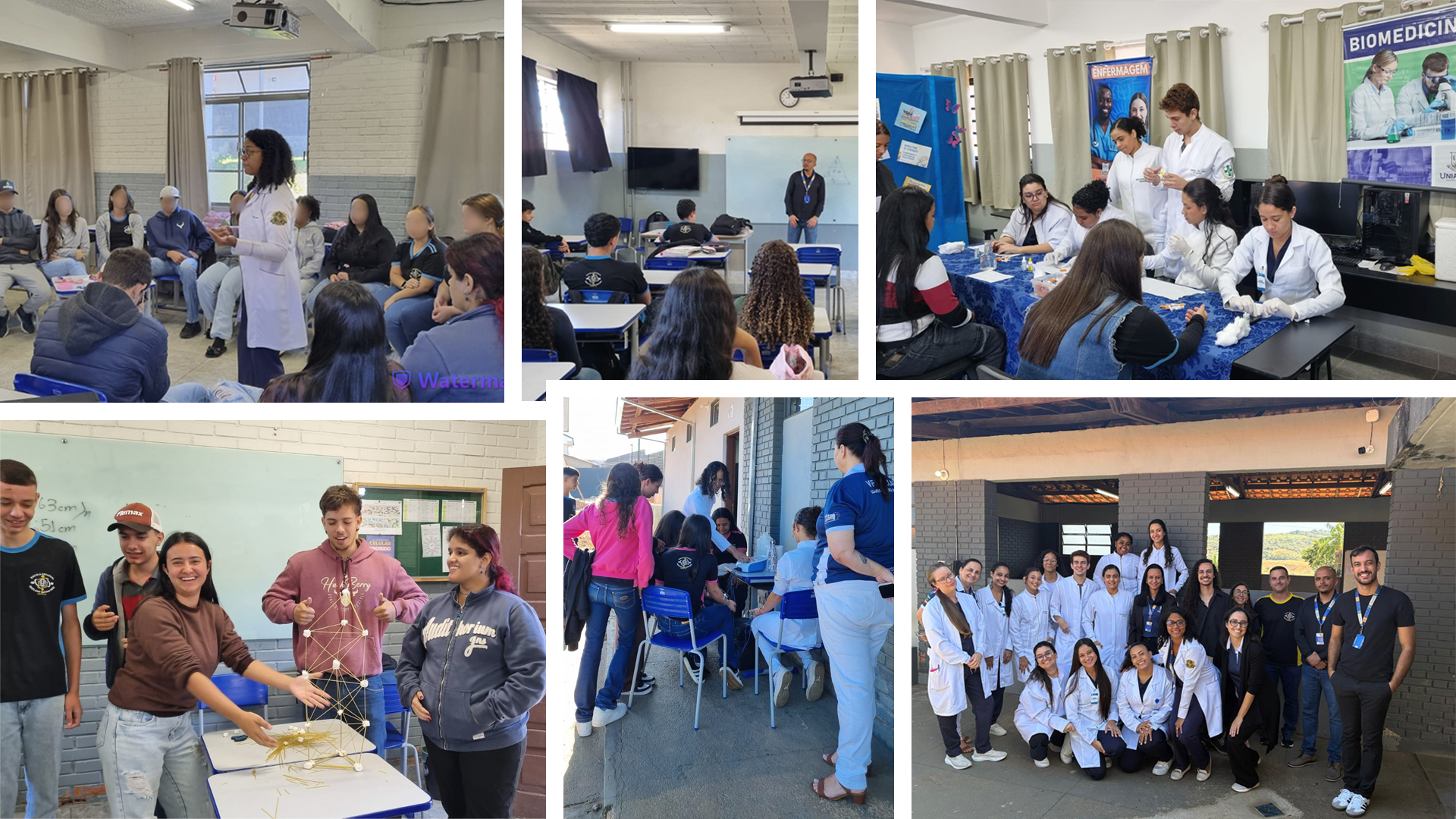 Projeto UNIARAXÁ nas Escolas leva saúde, educação e cidadania a estudantes de Pratinha