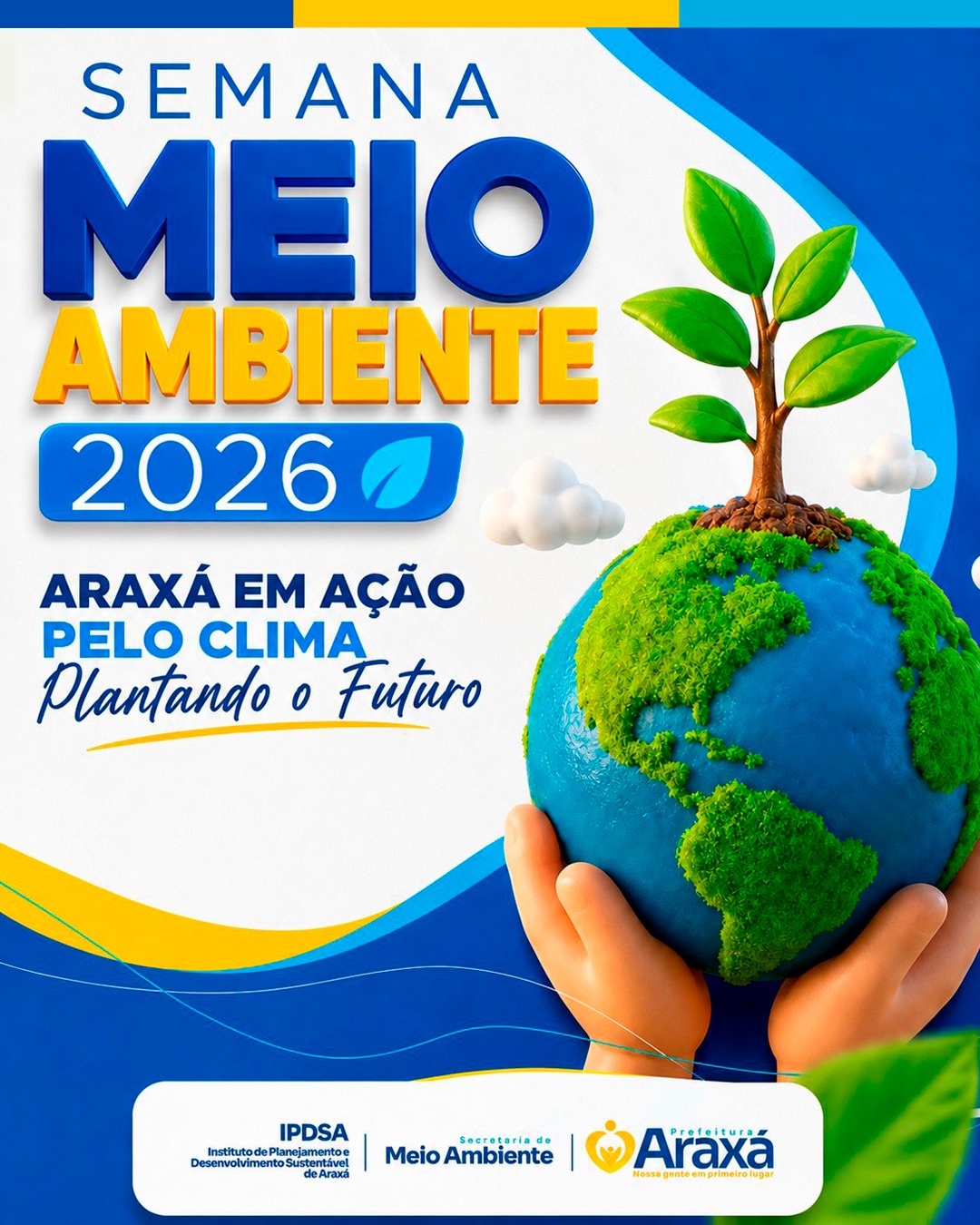 Semana do Meio Ambiente 2026 convida população a plantar o futuro e fortalecer ações pelo clima em Araxá