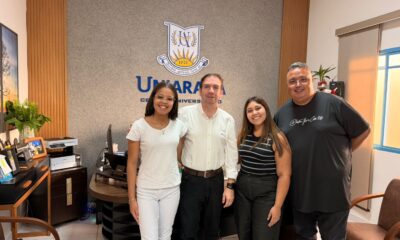 Reitor recebe representantes para retomada do GOU no UNIARAXÁ
