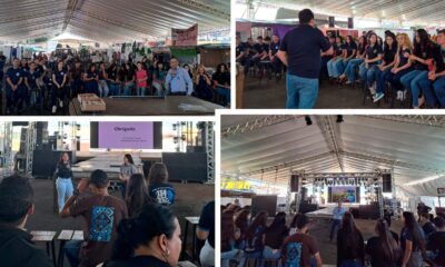 UNIARAXÁ participa da ExpoAgro de Pratinha com atividade sobre inovação e tecnologia no campo