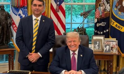 Flávio Bolsonaro e Trump: o peso político de um encontro que repercute no Brasil e nos EUA