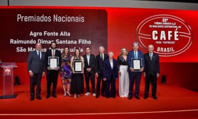 5º Prêmio Ernesto Illy reconhece os melhores cafeicultores do Brasil e celebra 35 anos de excelência