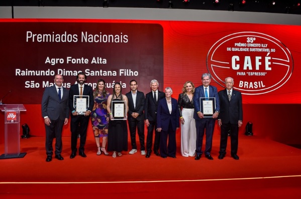 5º Prêmio Ernesto Illy reconhece os melhores cafeicultores do Brasil e celebra 35 anos de excelência