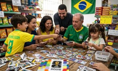 Álbuns da Copa devolvem convívio social à “geração do quarto”