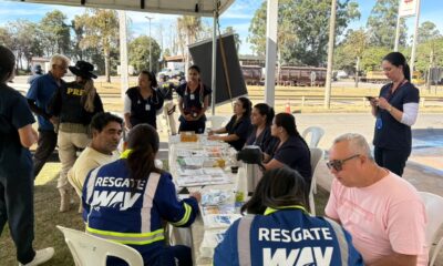 Way-262 realiza ação educativa em parceria com a PRF e UniAraxá durante o Maio Amarelo