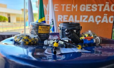 Produtores rurais de Araxá podem se inscrever para receber kits gratuitos de irrigação