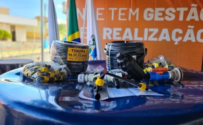 Produtores rurais de Araxá podem se inscrever para receber kits gratuitos de irrigação