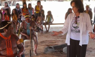 Uma aventura no Xingu. Escritora de Araxá lança livros em aldeia indigena no Mato Grosso