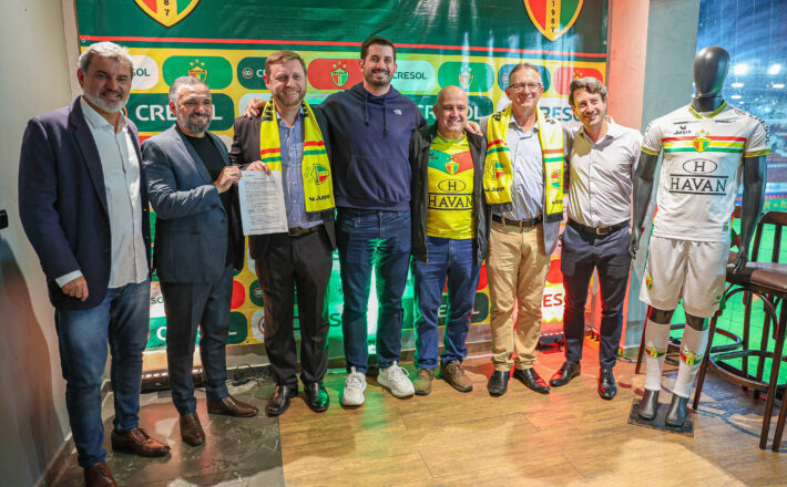 Cresol Vale Europeu oficializa patrocínio ao Brusque FC SAF