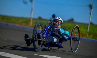 Atleta paralímpico de Araxá se destaca entre os melhores do Campeonato Brasileiro de Paraciclismo