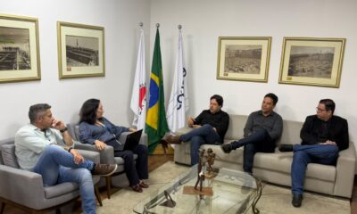 Prefeitura de Araxá discute investimentos e melhorias no saneamento em reunião com a Copasa