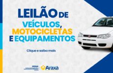 IPDSA realiza leilão on-line com veículos, motocicletas e equipamentos