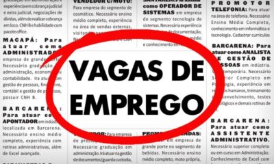 VAGAS SINE 06/07/26 – TOTAL DE VAGAS OFERTADAS = 1.012