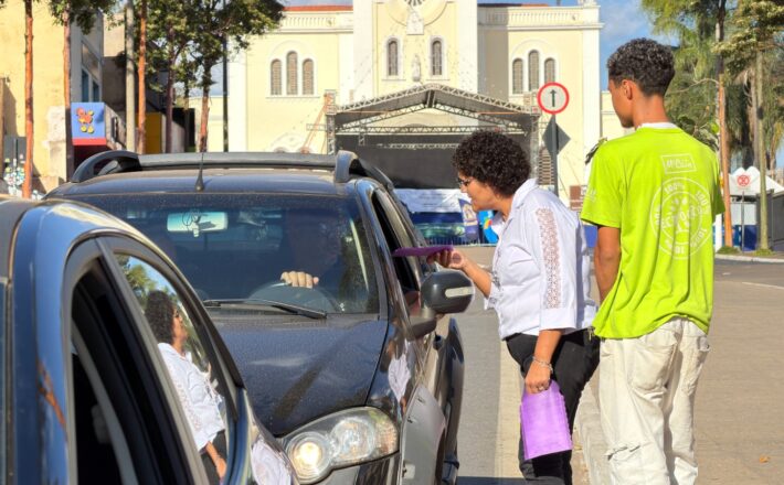 Blitz educativa mobiliza instituições e reforça conscientização sobre o enfrentamento à violência contra a mulher