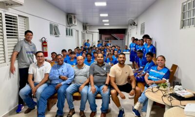 Mentalidade vencedora é tema de palestra para atletas das categorias de base do Dínamo