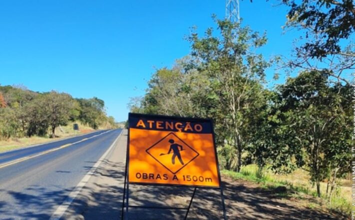 Obras na BR-262 exigem atenção redobrada, alerta Way-262