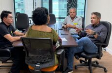 Prefeitura inicia construção do Centro Esportivo Comunitário e busca em Brasília liberação de R$ 1,5 milhão