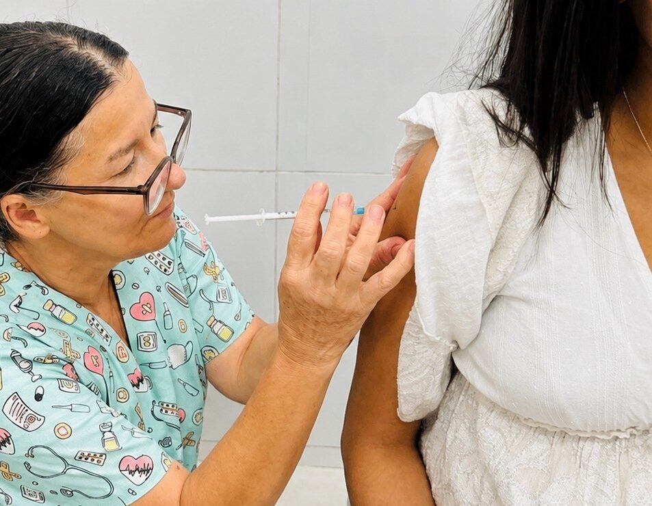 Saúde reforça vacinação de gestantes para proteger bebês contra a bronquiolite