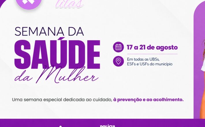 Semana da Saúde da Mulher amplia cuidado e acolhimento nas unidades de saúde de Araxá