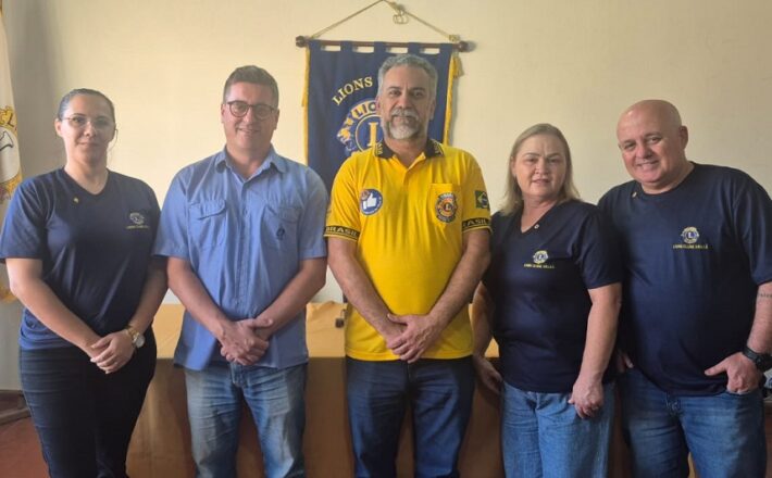 Lions recebe representante da CBMM e avança com projeto “Visão para Todos” nas escolas rurais de Araxá