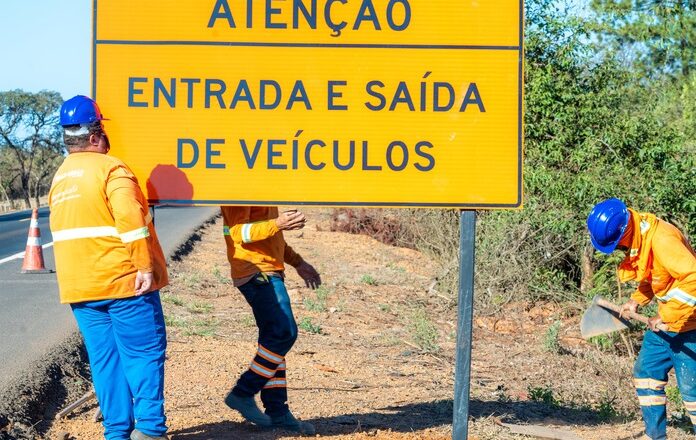 EPR Triângulo inicia implantação de sinalização especial para reforçar a segurança viária na peregrinação até Romaria (MG)