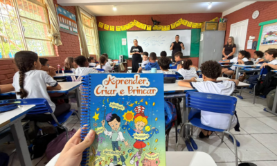 Projeto Escola Mágica capacita educadores e realiza oficinas com alunos da rede municipal de Araxá