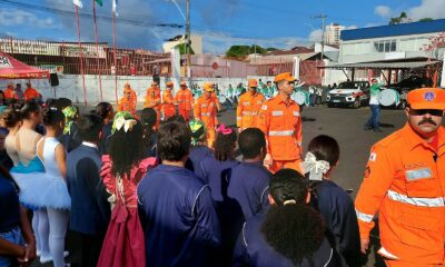 Semana da Pátria tem segundo dia de atividades no Batalhão do Corpo de Bombeiros em Araxá