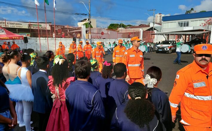 Semana da Pátria tem segundo dia de atividades no Batalhão do Corpo de Bombeiros em Araxá