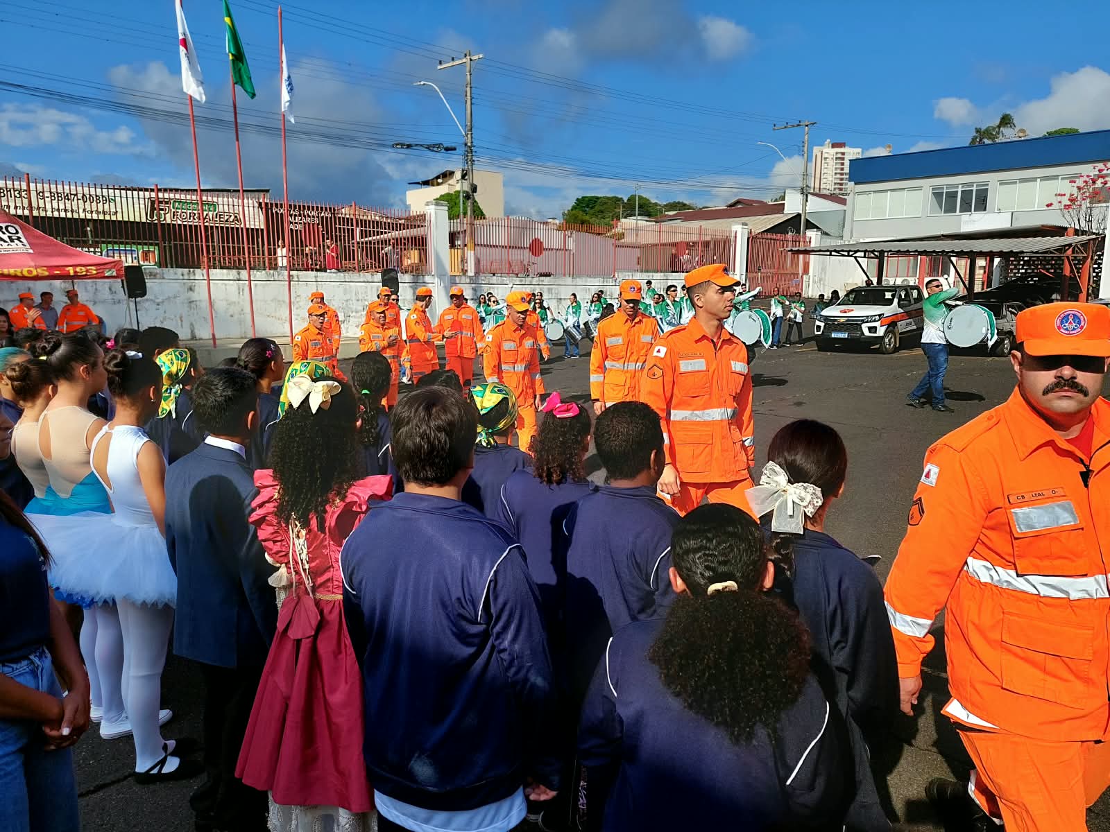Semana da Pátria tem segundo dia de atividades no Batalhão do Corpo de Bombeiros em Araxá