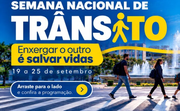 Prefeitura de Araxá realiza a Semana Nacional de Trânsito de 19 a 25 de setembro