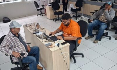 EPR Triângulo promove exames de visão, doação de óculos e corte de cabelo gratuitos para motoristas profissionais
