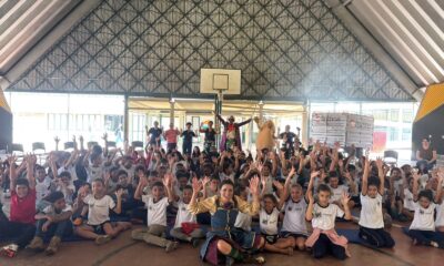 Mais de 1,1 mil alunos da Rede Municipal participam de espetáculo sobre sustentabilidade e educação