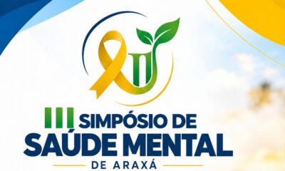 Araxá realiza o III Simpósio de Saúde Mental nos dias 5 e 6 de novembro