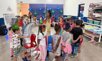 Fantasias, brincadeiras e muita diversão marcam Semana das Crianças nas escolas municipais e Cemeis de Araxá