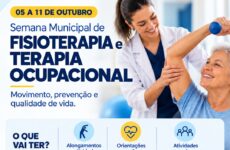 Semana Municipal de Fisioterapia e Terapia Ocupacional leva atividades de saúde para diferentes regiões de Araxá